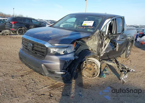 2023 Honda Ridgeline Rtl-E из США, поврежденный, VIN 5FPYK3F77PB043398